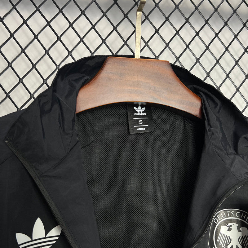 Germany Black Windbreaker 2024