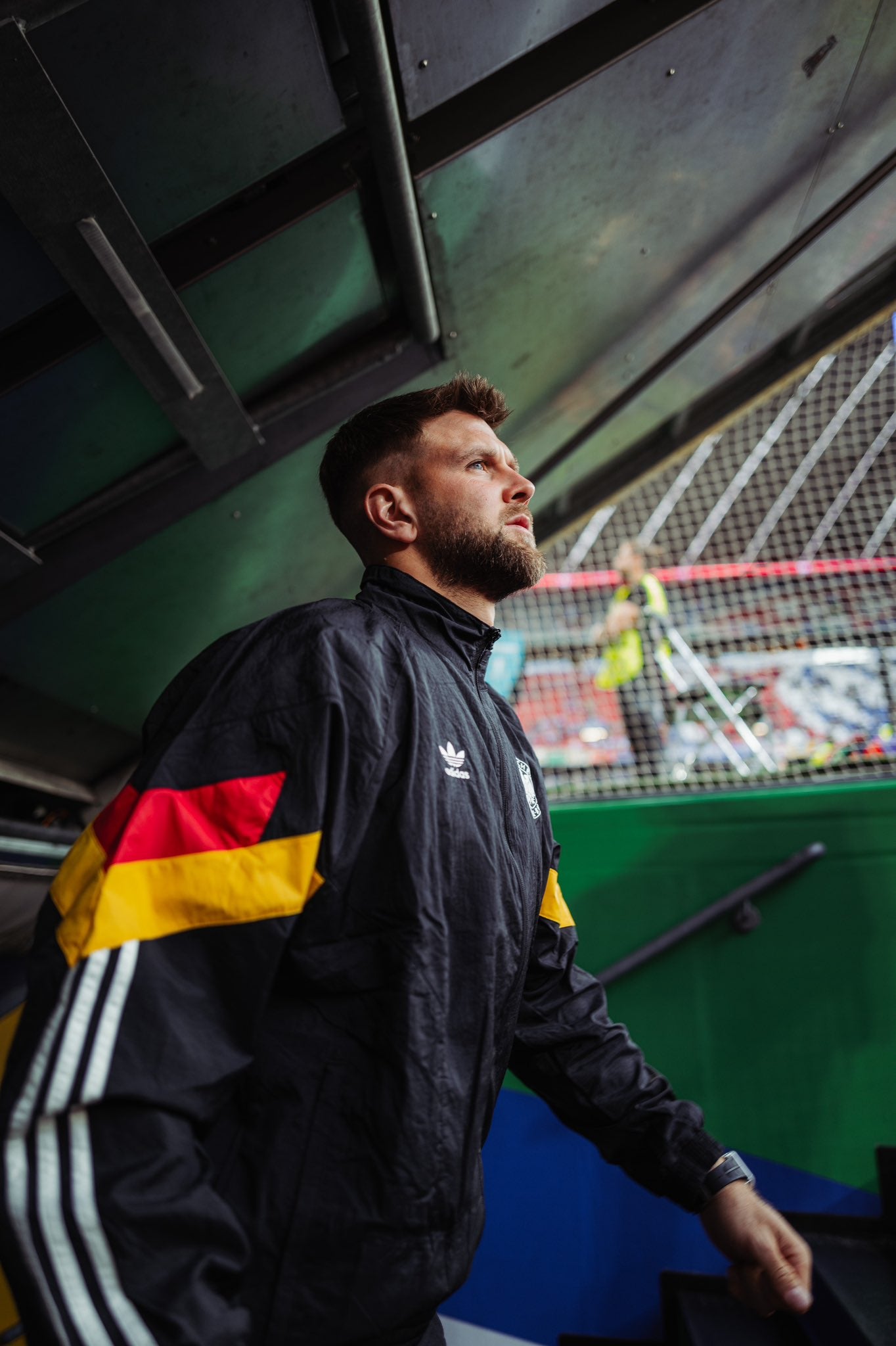 Germany Black Windbreaker 2024